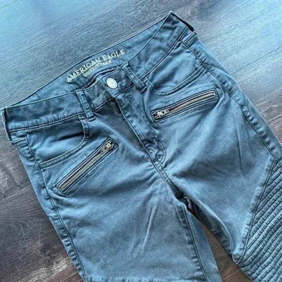 American Eagle Outfitters High Rise Motto Jegging Pants - Picture 4 of 13